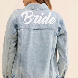 Show me your mumu bride dover denim jacket